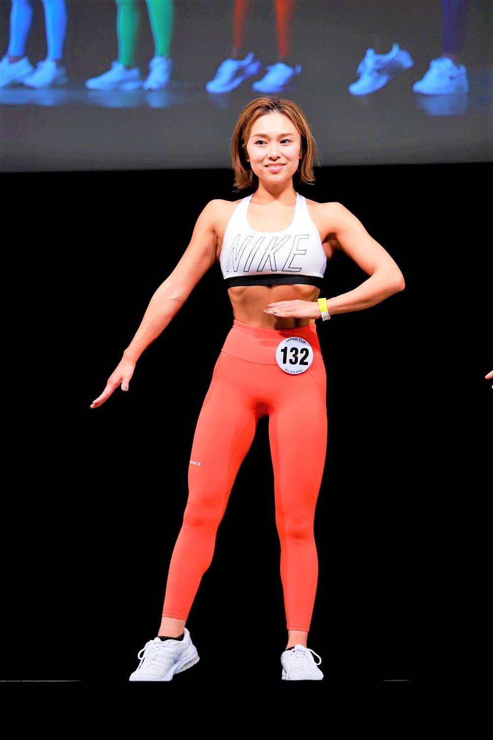 手塚香澄選手（ゴールドジムJAPAN CUPでウーマンズレギン158cm以下級）