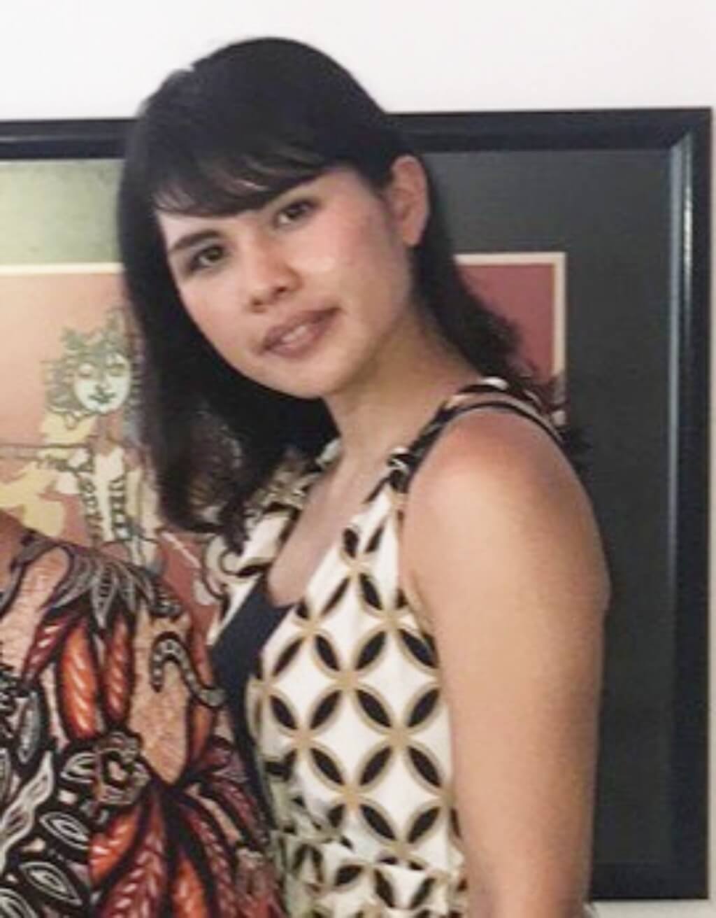 阿蘇品彩さん（肩幅にコンプレックスがあった時期）