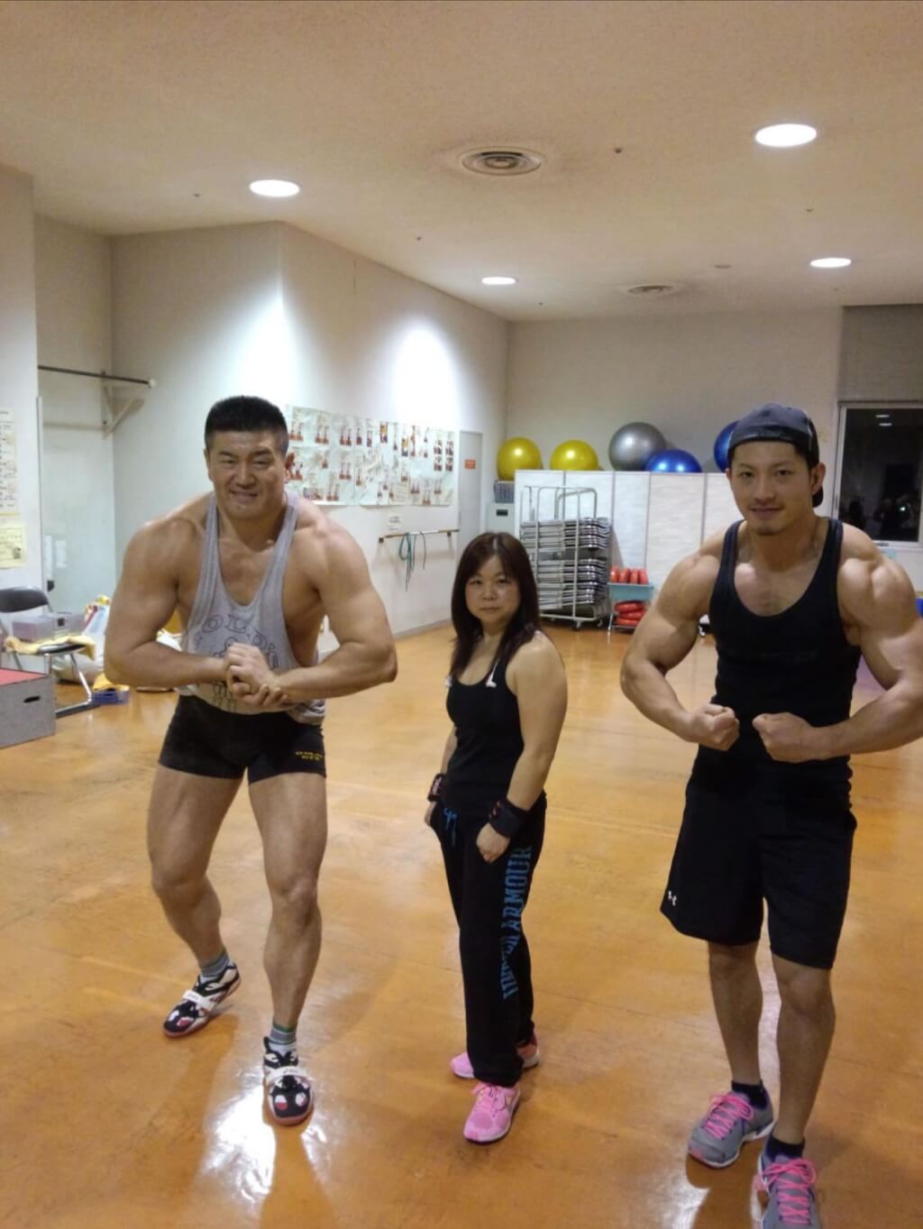小林ナオコ選手（トレーニング開始時）