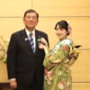 石破茂内閣総理大臣と佐塚こころさん
